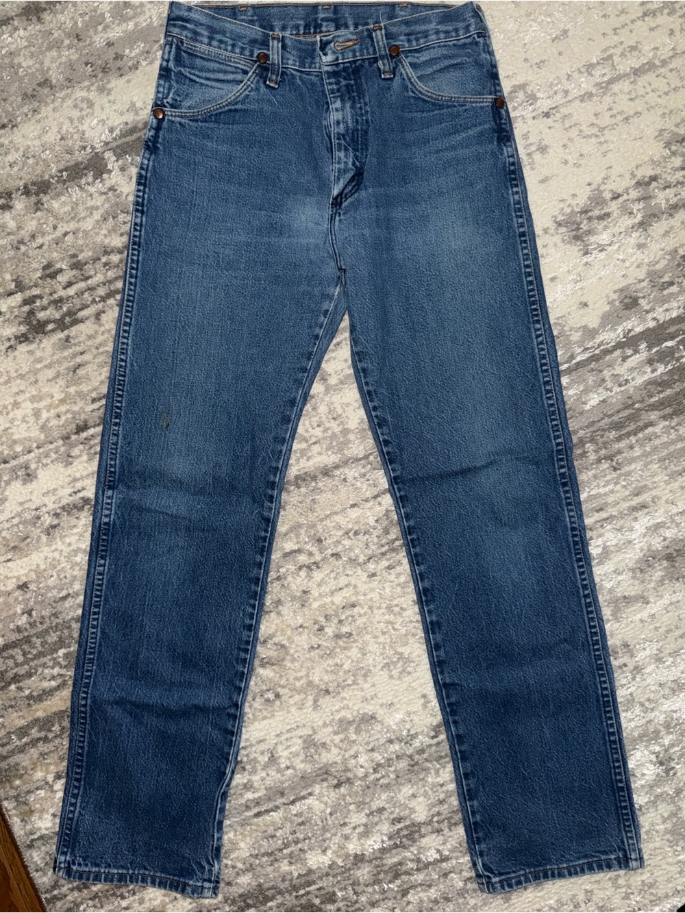 Wrangler Classic Men's Blue Denim Jeans